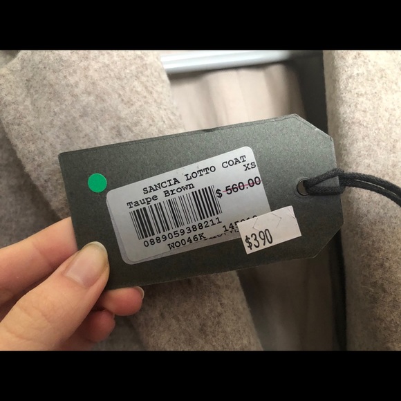 allsaints sancia lotto wool coat new with tag nwt - Picture 2 of 7